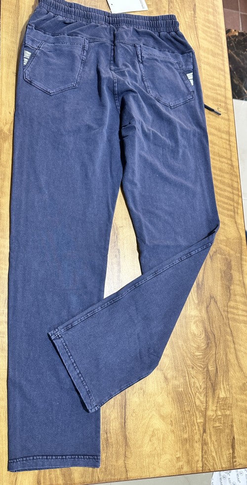 Unisex Denim Look Lower-cum-Jegging - Ice Blue