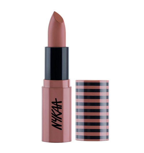 Nykaa So Creme! Creamy Matte Lipstick - Wakeup Makeup (4.2g)