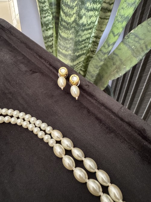 Anhad's White Shell Pearls - Necklace