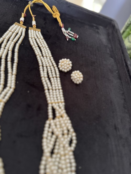 Anhad's White Shell Pearls - Necklace